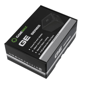 GAMEMAX GE-600 - ALIMENTATION 600W - FULL RANGE - PC DESKTOP GAMING - FAN SILENCIEUX - BLACK
