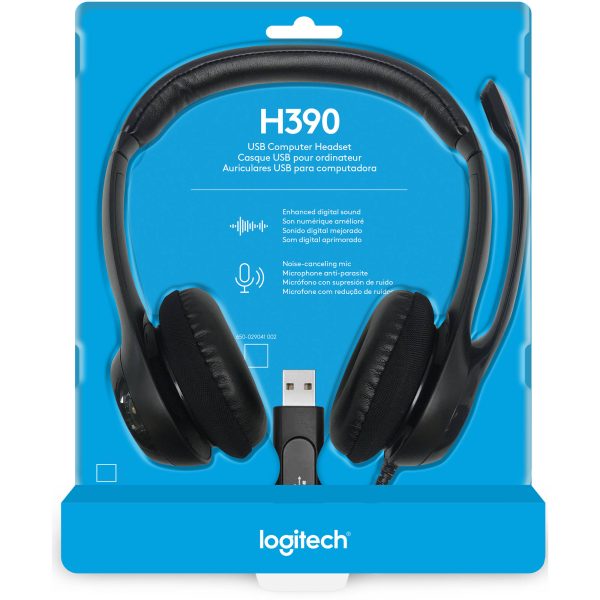 Logitech H390 Casque-micro USB