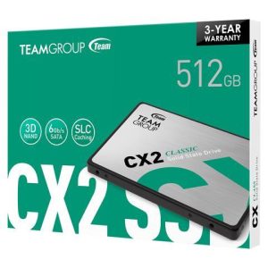 TeamGroup SSD CX2 512GB SATA 2.5"