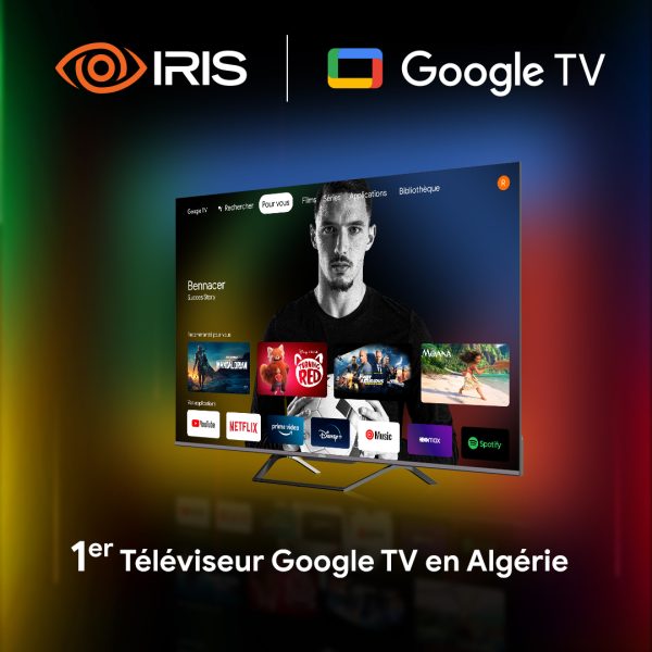 TV IRIS 58 G5010 SMART - GOOGLE TV - LED - UHD 4K – Image 2