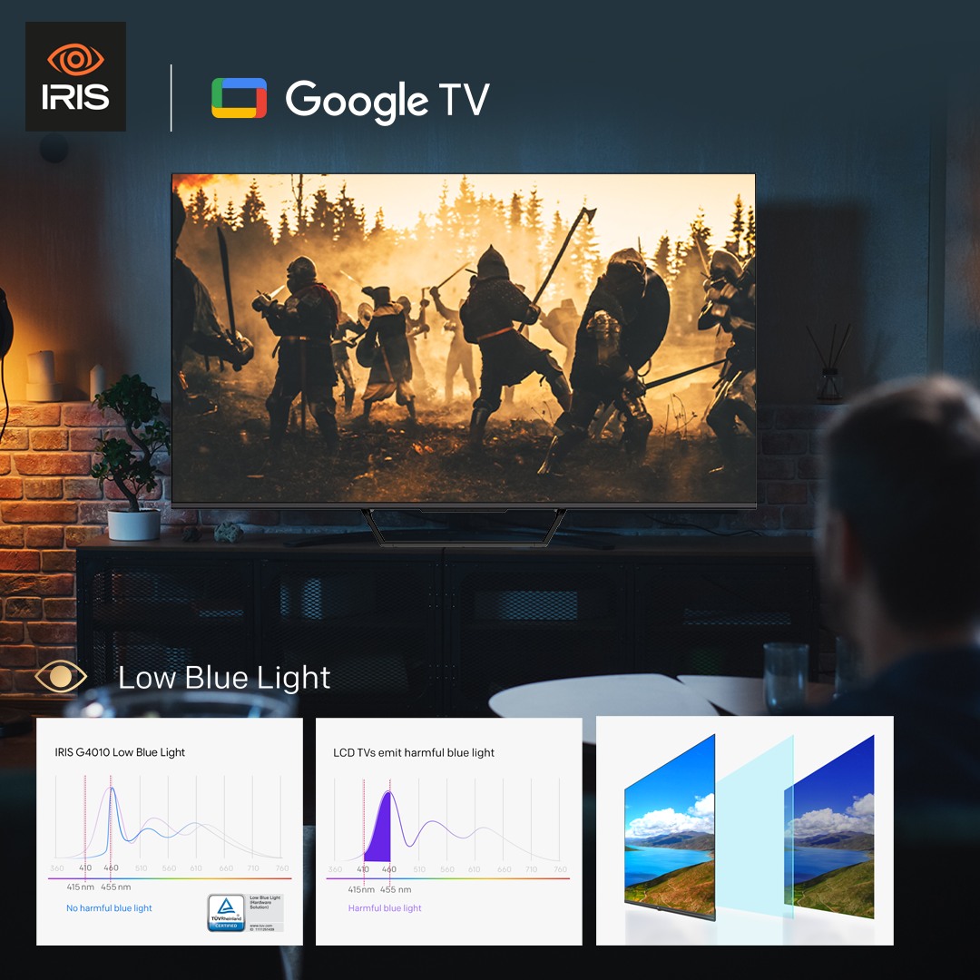 TV IRIS 55" Q7010 SMART - GOOGLE TV - QLED - UHD 4K – Image 5