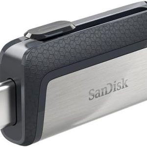 SanDisk Ultra 32 GB Dual DriveType-C USB 3.0 Flash, Silver