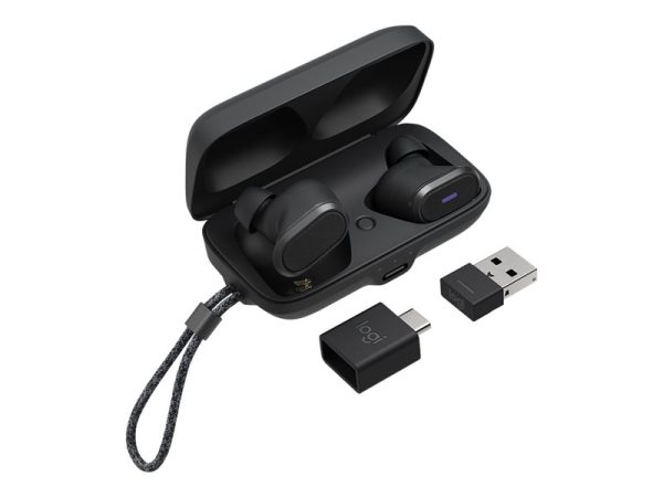 Logitech Zone True Wireless - Véritables Écouteurs Sans Fil Sans Fil Avec Micro - Intra-Auriculaire