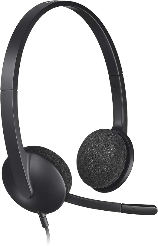 LOGITECH H340 - CASQUE MICRO USB - STÉRÉO NUMÉRIQUE - PC ET LAPTOP - ANTI-BRUIT INTÉGRÉ - BLACK