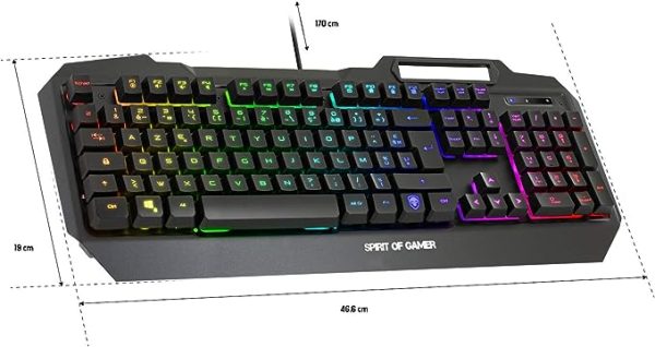 Clavier Spirit Of Gamer Elite K40 – Image 2