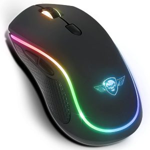 Spirit Of Gamer Pro-M9 Souris Sans Fil Pour Gamer - Droitier - Capteur Optique 4200 Dpi