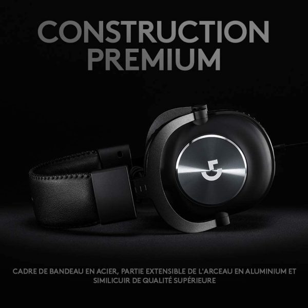 Casque Logitech G Pro X Gaming Headset Noir – Image 3
