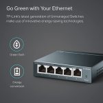 TP-LINK LS1005G Switch 5 Ports Gigabit 10/100/1000 Mbps 3 400 DA Fixe