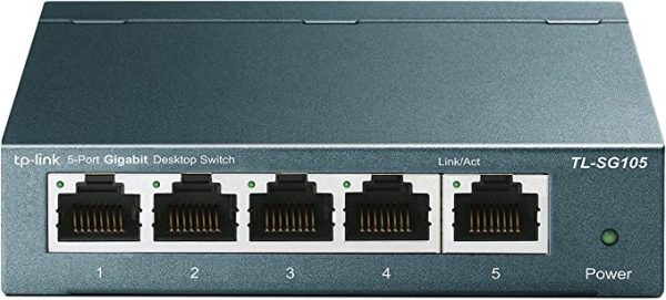 TP-LINK LS1005G Switch 5 Ports Gigabit 10/100/1000 Mbps 3 400 DA Fixe – Image 4