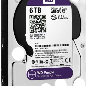 Disque WD Purple Surveillance 6TB 3.5"