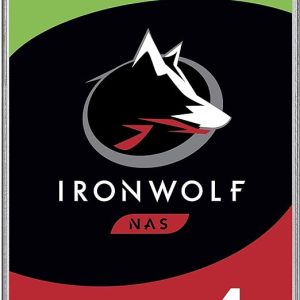 Seagate IronWolf 4 To NAS Disque Dur 3.5inch 5400RPM 256Mo Serial SATA 6Gb/S
