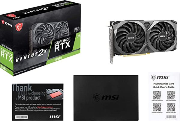 MSI GeForce RTX 3060 VENTUS 2X 12G OC – Image 3