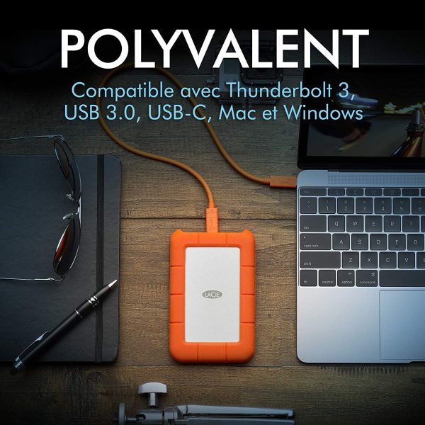 Disque Externe Lacie Rugged 1TB Secure – Image 5