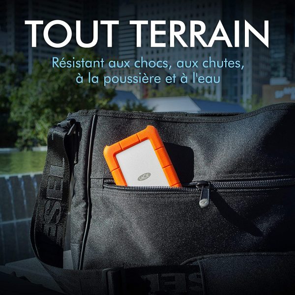 Disque Externe Lacie Rugged 1TB Secure – Image 6