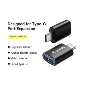 Baseus Adaptateur OTG Type-C Vers USB