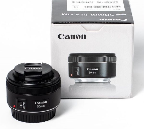 CANON EF 50MM F/1.8 STM - Pour Monture EF Portrait Reportage