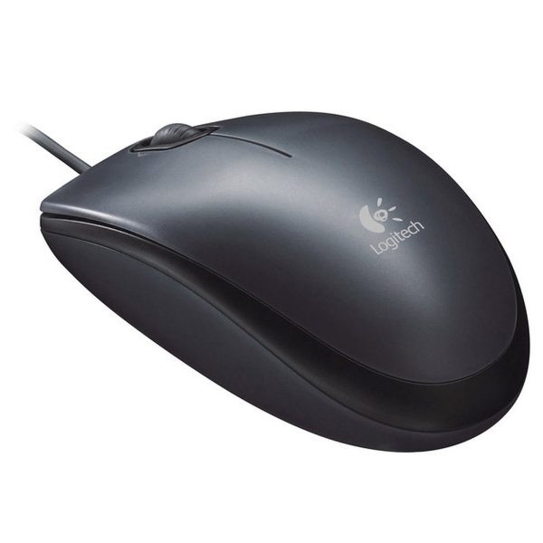 LOGITECH M90 - SOURIS FILAIRE OPTIQUE USB, HAUTE PRÉCISION 1000 DPI, CONFORT AMBIDEXTRE, PLUG & PLAY – Image 2