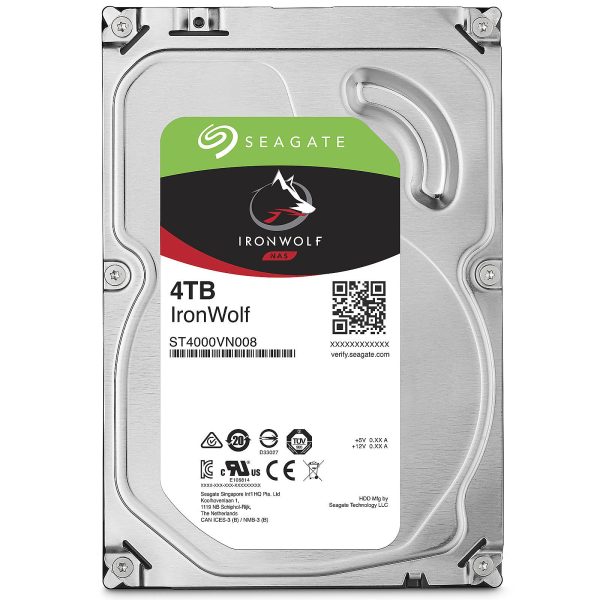 Disque Dur Seagate IronWolf Nas 4 To