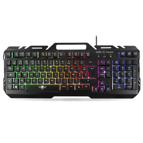 Spirit Of Gamer PRO-MK5 Ensemble Pour Gamer Avec Rétroéclairage RGB - Clavier Filaire Semi-Mécanique – Image 2