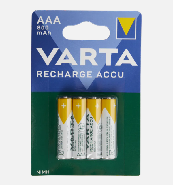 VARTA Piles rechargeables AAA 800 mah – Image 2