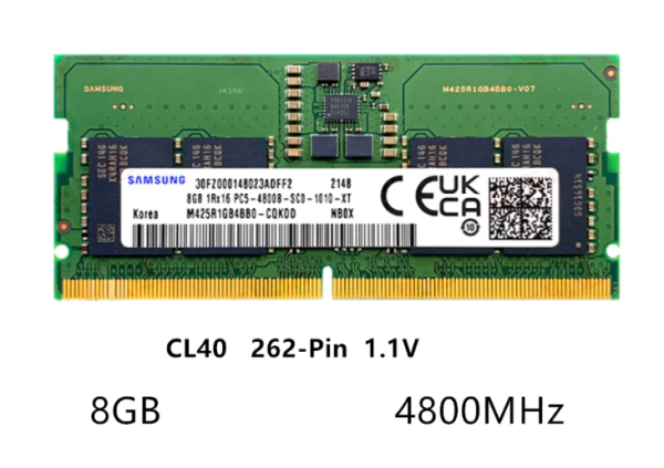 SAMSUNG RAM 8GB DDR5 - 4800 Mhz - SODIMM - LAPTOP – Image 5