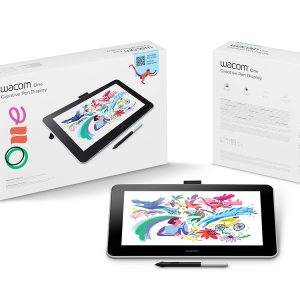 WACOM ONE 13 PEN DISPLAY - TABLETTE GRAPHIQUE DTC133W0B - 13.3" TACTILE FHD - STYLET - USB-C -BLACK