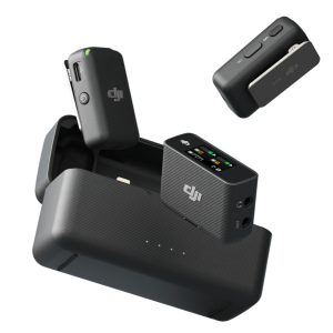 DJI Mic 3 (2 TX + 1 RX + Boîtier Recharge) -Portable Micros Sans Fil - Pour Smartphones, Caméras