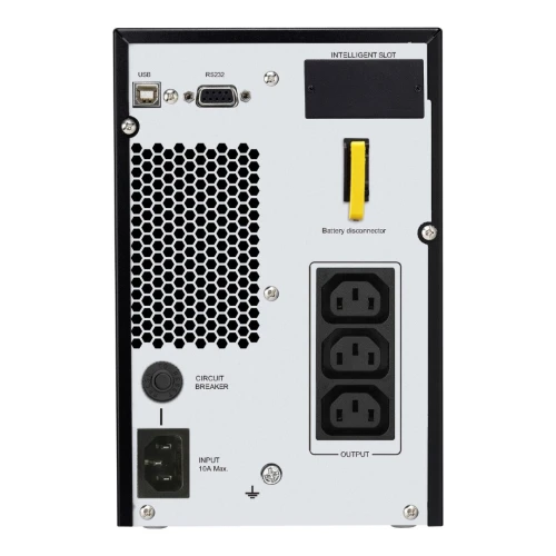 APC EASY-UPS SRV1KI - ONDULEUR TOUR ONLINE 1 KVA - 1 000 VA - 1 000 WATT - 230 V - MODE ECO - CHARGE INTELLIGENTE - BLACK – Image 3