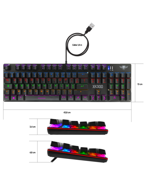Spirit Of Gamer Xpert K300 Mécanique – Image 4