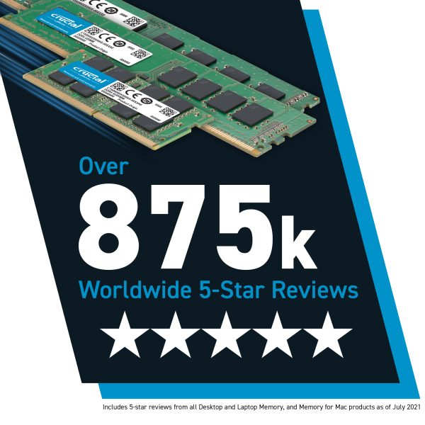 Crucial Ram 8GB DDR4-3200 UDIMM – Image 2