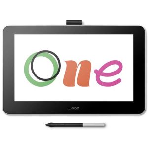 WACOM ONE 13 PEN DISPLAY - TABLETTE GRAPHIQUE DTC133W0B - 13.3" TACTILE FHD - STYLET - USB-C -BLACK