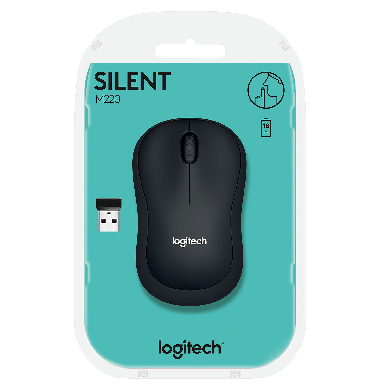 Logitech M220 Silent Souris Sans Fil
