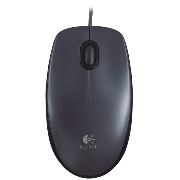 LOGITECH M90 - SOURIS FILAIRE OPTIQUE USB, HAUTE PRÉCISION 1000 DPI, CONFORT AMBIDEXTRE, PLUG & PLAY – Image 3