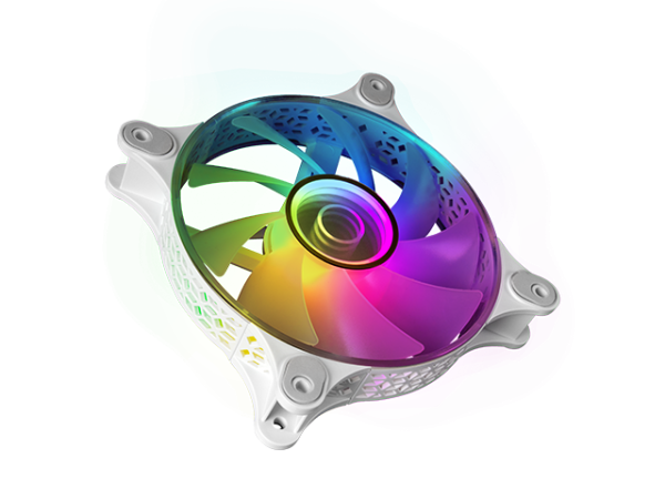 Mars Gaming MF-3DKIT Kit 3 Ventilateurs ARGB 12cm- Miroir Infinity 3D-Système Anti-Vibration – Image 6