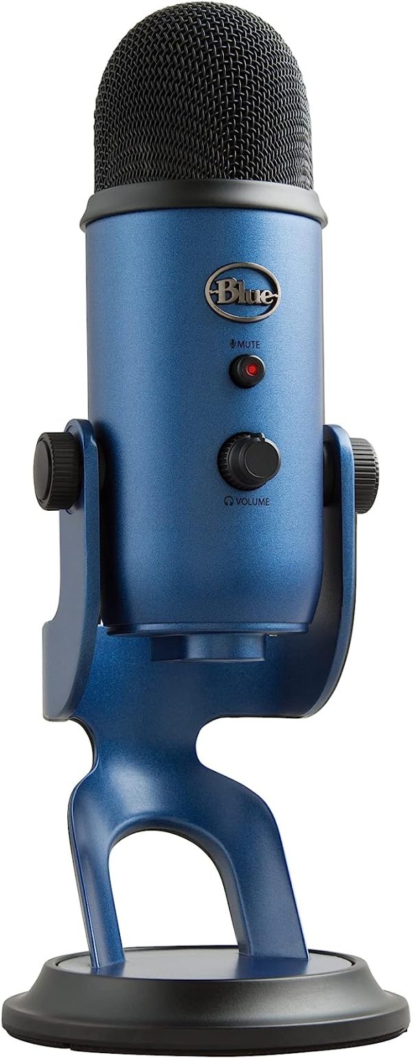 Logitech By Blue Yeti Microphones USB Pour Enregistrement-Streaming-Podcast- Compatible PC- MAC