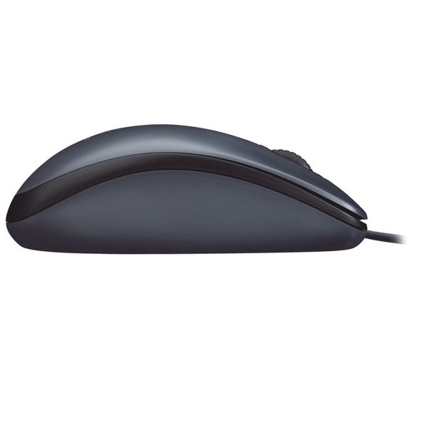 LOGITECH M90 - SOURIS FILAIRE OPTIQUE USB, HAUTE PRÉCISION 1000 DPI, CONFORT AMBIDEXTRE, PLUG & PLAY – Image 4