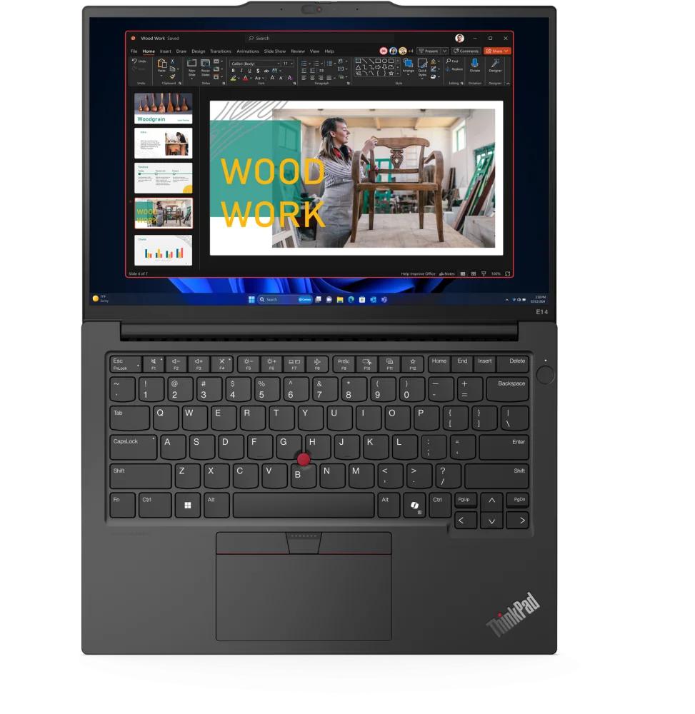LENOVO THINKPAD E14 GEN 6 - ULTRA 7 155H - 16GO DDR5 - 512GO SSD - ECRAN 14 WUXGA - INTEL ARC – Image 4