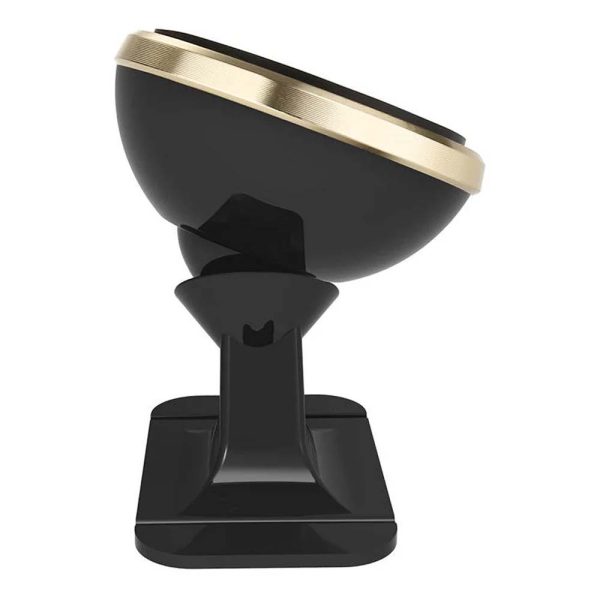 BASEUS 360 ADJUSTABLE MAGENETIC PHONE MOUNT HOLDER - SUPPORT AJUSTABLE - PARE-BRISE - GOLD – Image 4