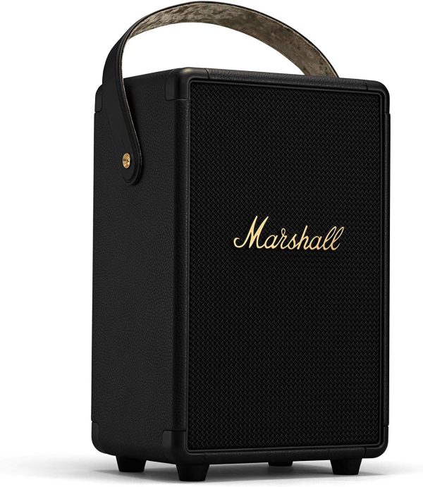 BAFFLE MARSHALL TUFTON - BLUETOOTH PORTABLE - - MULTI-HÔTES - TRUE STEREOPHONIC - IMPERMÉABLE- NOIR