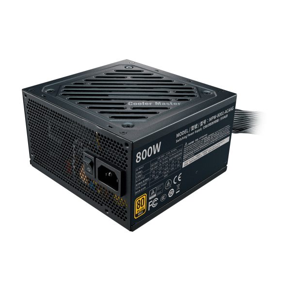COOLER MASTER G800 GOLD 800W - ALIMENTATION 80 PLUS GOLD - ATX 12V 3.1 PSU - HDB SILENCIEUX - NOIR – Image 4