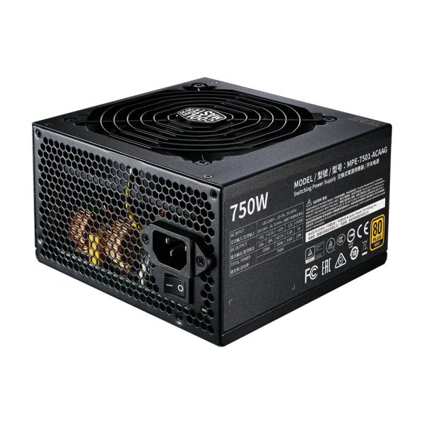 COOLER MASTER MWE 750W V2 - ALIMENTATION 80 PLUS GOLD - MODULAIRE - DC TO DC - ATX 3.0 -PCI-E 5.0 – Image 3