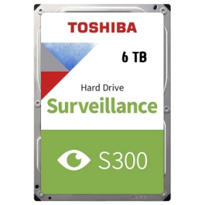 TOSHIBA SURVEILLANCE PRO S300 - DISQUE DUR 6TB HDD - 3.5" 7200 RPM - 256 MO - BRAND NEW 2024