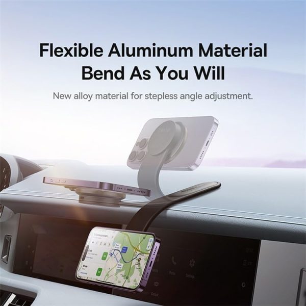 Baseus C02 Pro Series support de voiture de chargement sans fil magnétique – Image 5