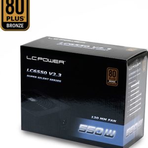 Alimentation LC Power LC6550 - 550 Watt - 80 Plus Bronze - V2.3 ATX -