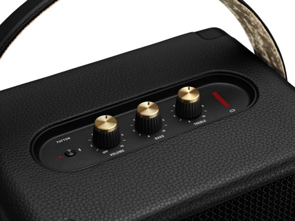BAFFLE MARSHALL TUFTON - BLUETOOTH PORTABLE - - MULTI-HÔTES - TRUE STEREOPHONIC - IMPERMÉABLE- NOIR – Image 3