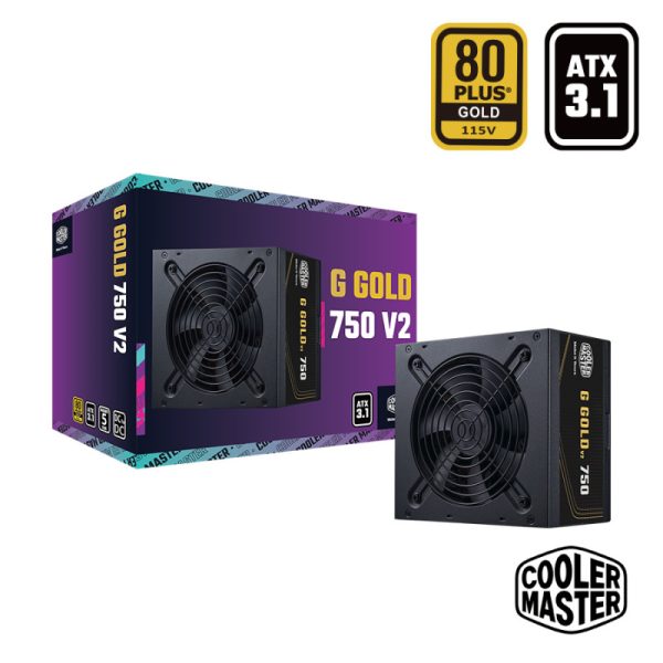 COOLER MASTER MWE 750W V2 - ALIMENTATION 80 PLUS GOLD - MODULAIRE - DC TO DC - ATX 3.0 -PCI-E 5.0