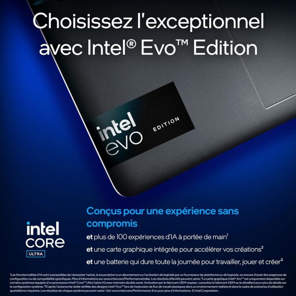 DELL XPS 16 9640 - INTEL ULTRA 7 155H - 16GB- 1TO SSD - 16.3" FHD+ - RTX 4050 6GB - WIN 11 – Image 3