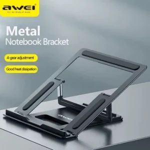 SUPPORT LAPTOP & TABLETTE AWEI X30 - RÉGLAGE MULTI-HAUTEUR - ACIER INOXYDABLE - SOLIDE ET DURABLE-