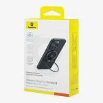 BASEUS MAGPRO SERIES II - MAGNETIC RING PHONE STAND - COSMIC 360 DEGREE - MAGSAFE COMPATIBLE - BLACK