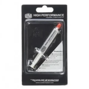 COOLER MASTER HTK-002-U1 PÂTE THERMIQUE POUR PROCESSEUR - HAUTE CONDUCTIVITÉ - 2.37G - GRISE